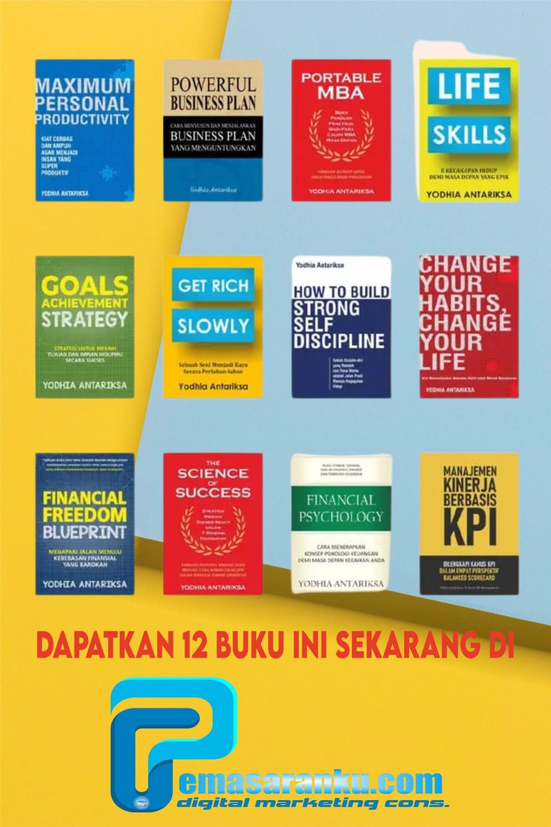 12 Buku Bisnis dan Personal Development yang harus dimiliki