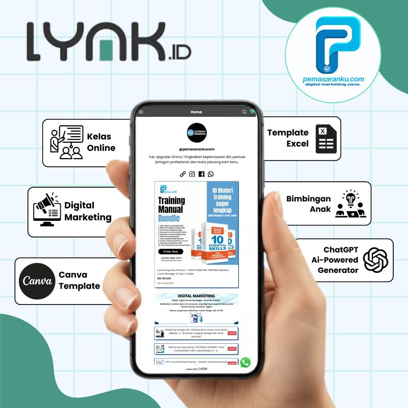 LYNK ID Pemasaranku kunjungi kami sekarang