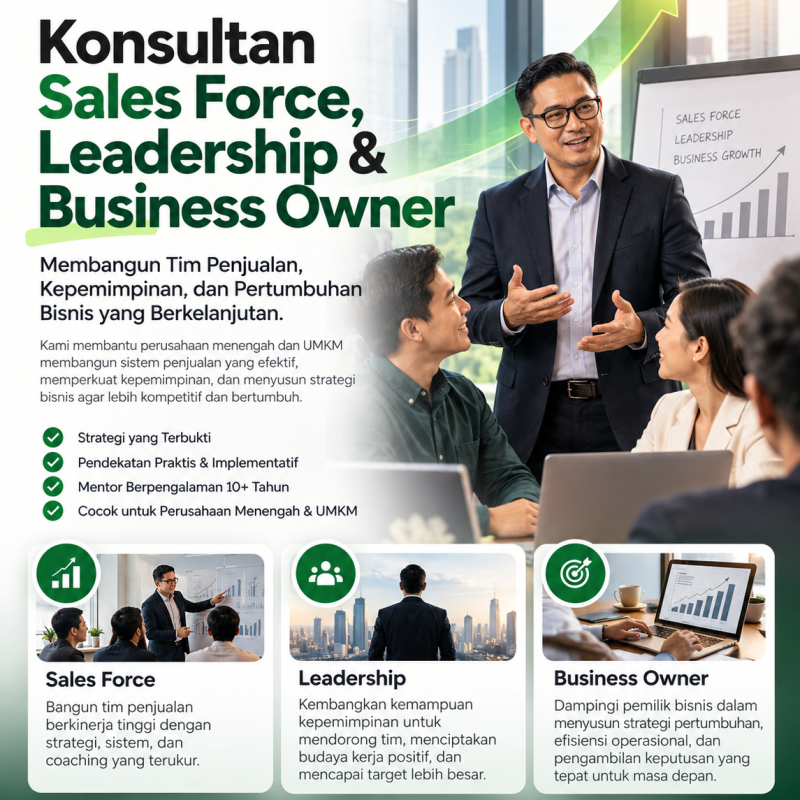 Sales Force, Leadership & Business Owner Consultant